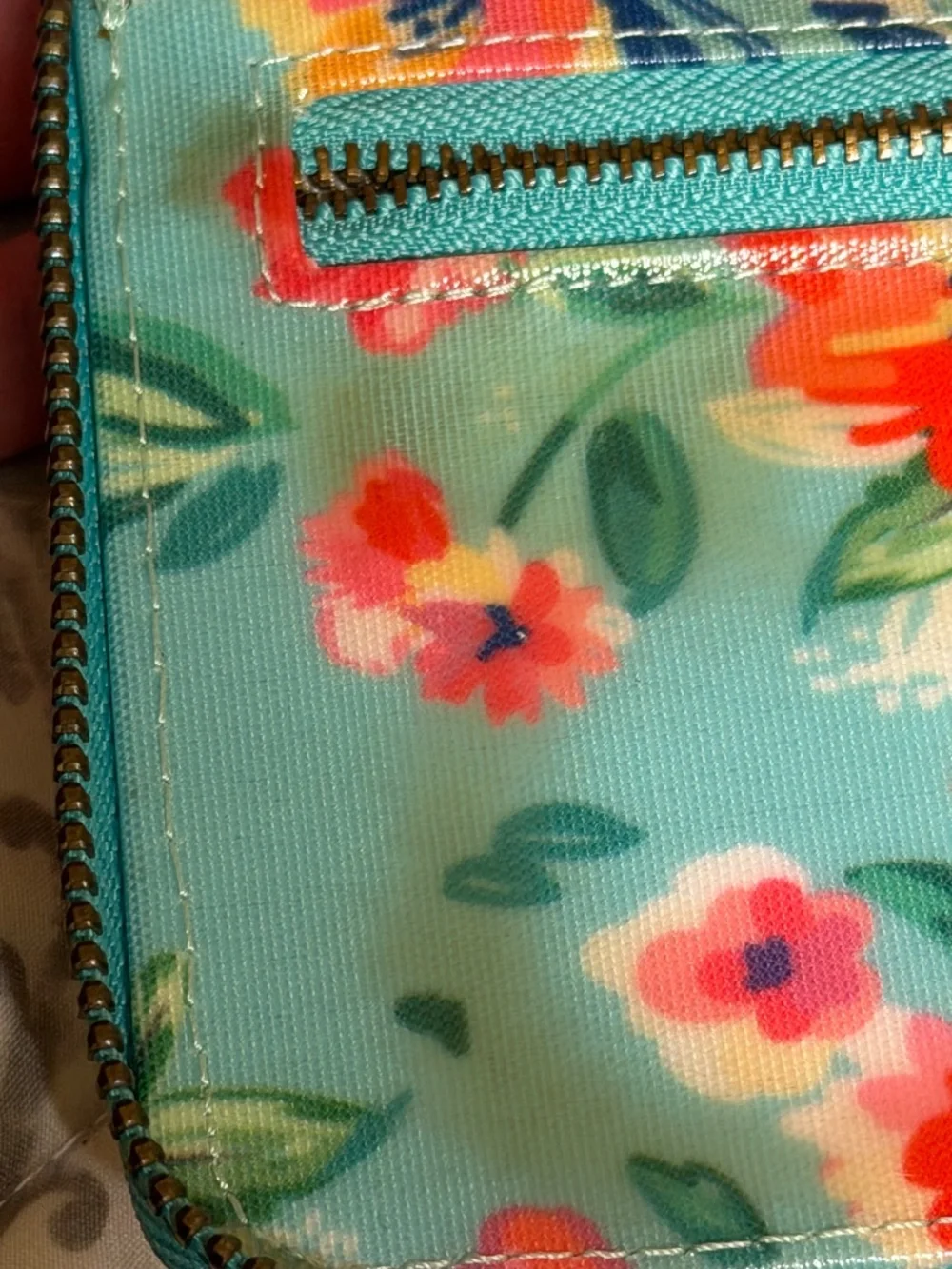 Wander wallet floral